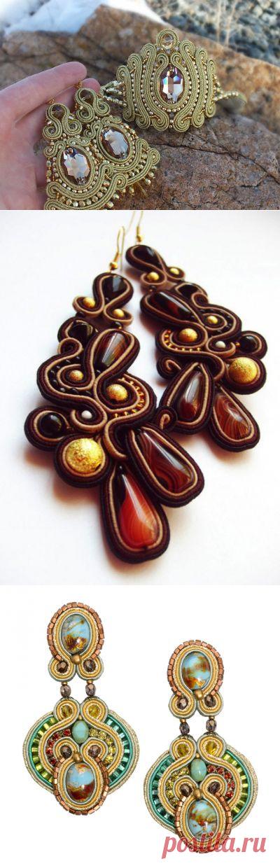 Сутажная техника | Записи в рубрике Сутажная техника | Цветоделие, флористика, бижутерия