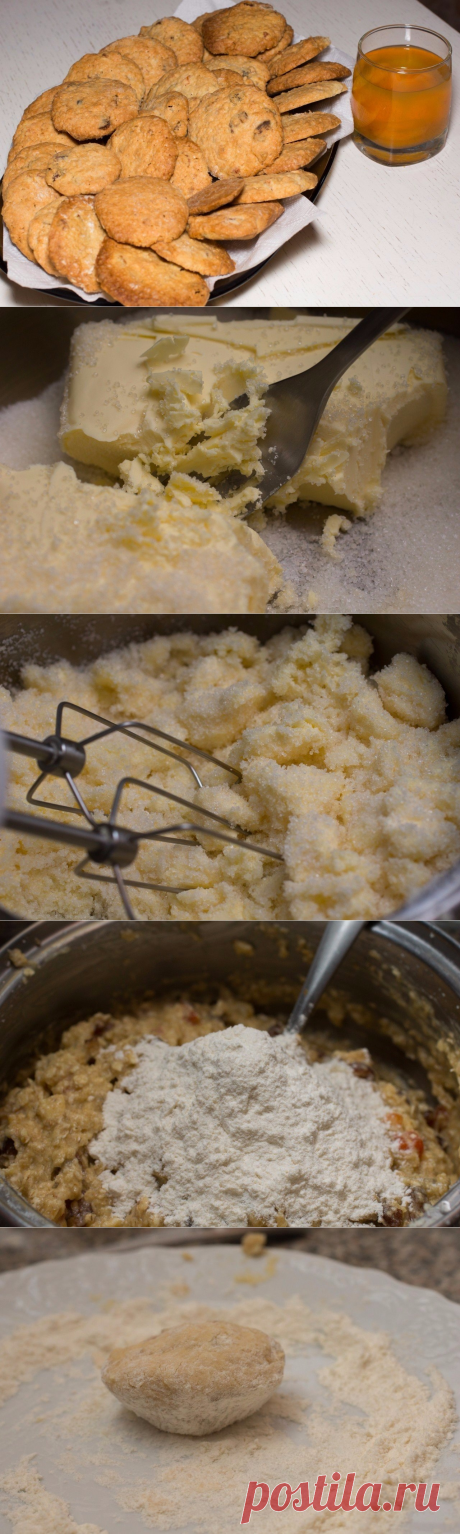 Как приготовить домашнее овсяное печенье - рецепт, ингредиенты и фотографии