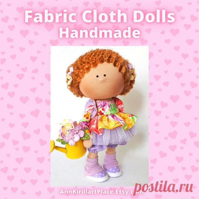 Kids Doll Handmade Birthday Gift Doll Interior Decor Doll | Etsy