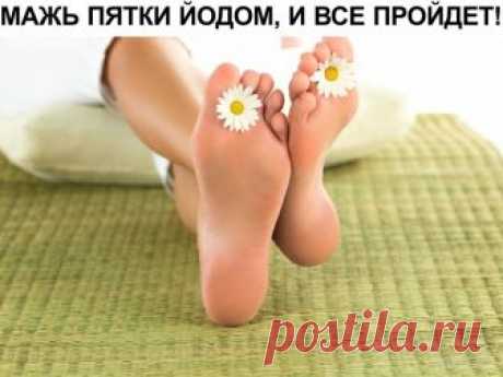 Советы и Рецепты : 
Сохраните, чтобы не потерять
СОВЕТ 1: МАЖЬ ПЯТКИ ЙОДОМ, И ВСЕ ПРОЙДЕТ!
ОДОЛЕЛИ СЛАБОСТЬ И АПАТИЯ? СНАБДИТЕ ЩИТОВИДКУ ЙОДОМ
Если вас подводит память, одолевает апатия, не стоит сразу списывать это на авитаминоз и глотать упаковками комплексные препараты с множеством лишних компонентов. Порой достаточно восполнить лишь дефицит йода — и все проблемы как рукой снимет. Нехватка этого важного микроэлемента ведет к снижению функции щитовидной железы — отсюда и...