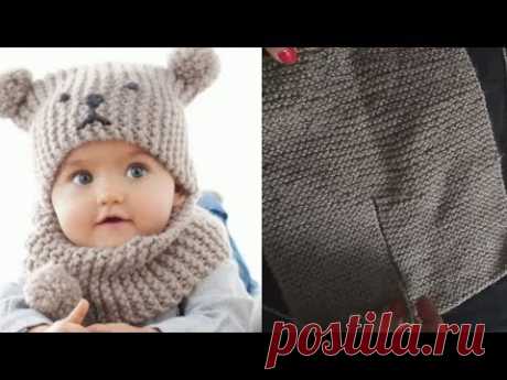 Simple new born baby cap Knitting Design #124 Knitting Pattern | sweater design in Hindi