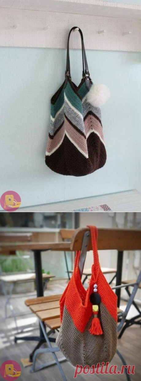 Сумка крючком — Сделай сам, идеи для творчества - DIY Ideas