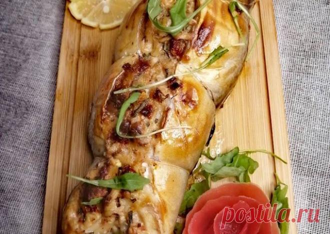 (1) Скумбрия фаршированная грибами, сыром и вялеными томатами - пошаговый рецепт с фото. Автор рецепта Марина @mar_food_pp . - Cookpad