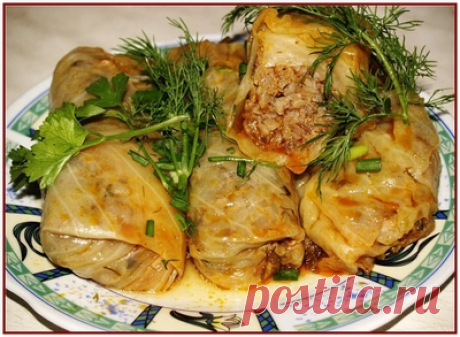 Вкусные голубцы в мультиварке