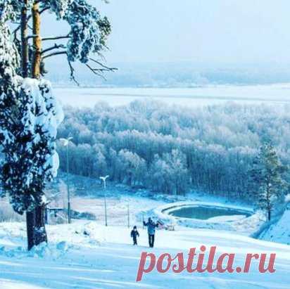 😍 Красивый вид с береги Оби в Барнауле. Авальман.