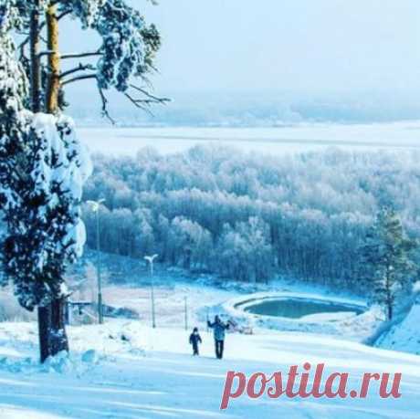 😍 Красивый вид с береги Оби в Барнауле. Авальман.