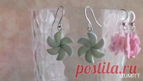 Холодный фарфор превзошёл ожидания. Теперь не только леплю из него, но и собираю как мозаику. Уже столько серёг | IZUMITT | Дзен