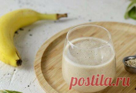 Смузи с овсяными хлопьями