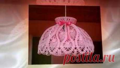 Название: Абажуры крючком. Crochet Lampshade. - YouTube Найдено в Google. Источник: youtube.com