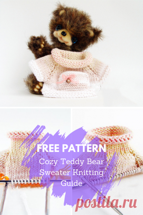 Cozy Teddy Bear Sweater Knitting Guide