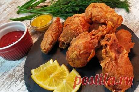 Куриные крылышки как в KFC в домашних условиях – 8 рецептов