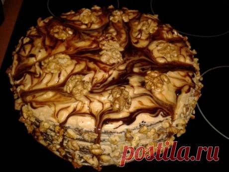 Торт &quot; Шоколадно - ореховый блюз &quot; / Выпечка / Nakyxne.com - социальная сеть для поваров, вкусные рецепты с фото