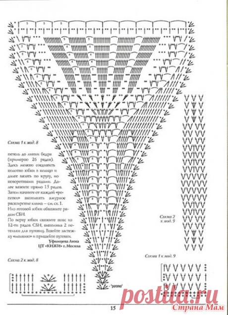 Вяжем вместе теплую прямую юбку простым узором. - Вяжем вместе он-лайн - Страна Мам