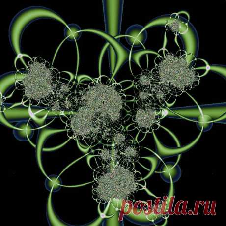 фрактал ,сделанный в программе Fractal Explorer