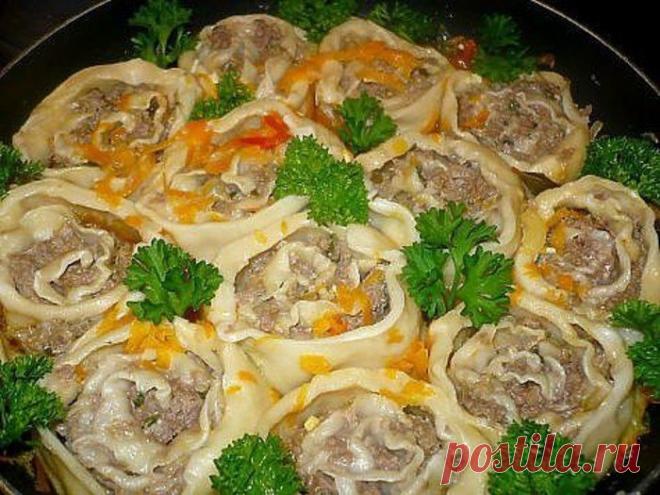 Ну очень ленивые пельмени!