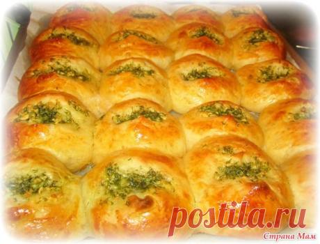 Чесночные булочки. - Рецепты для очень занятой мамы - Страна Мам