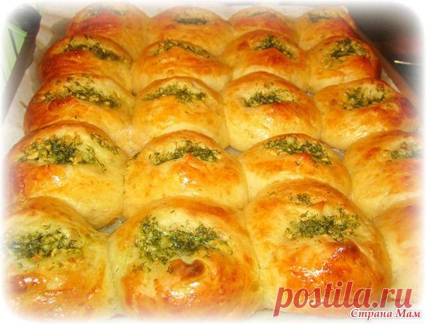 Чесночные булочки. - Рецепты для очень занятой мамы - Страна Мам