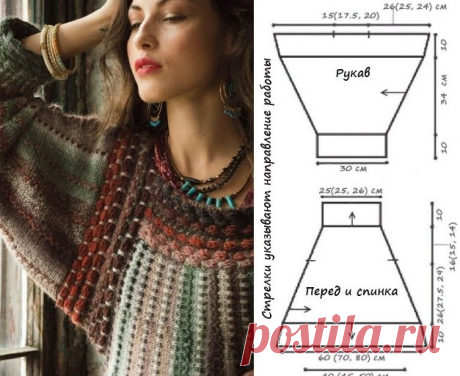 10 моделей с интересными узорами. Вязание спицами