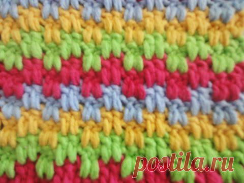 Цветной узор, еще и двухсторонний Цветной узор, еще и двухсторонний