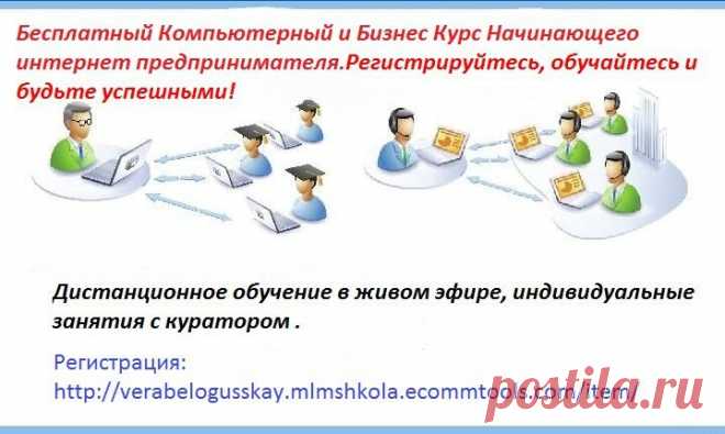 Вы Хотите Стать на 100% Уверенным Пользователем
 Сети Интернет, Оставив Далеко Позади Всех Своих
Друзей, Коллег, Знакомых и преуспеть в бизнесе?
Если Ваш ответ- Да, приходите на Бесплатный Компьютерный и Бизнес Курс Начинающего Интернет Предпринимателя , где шаг за шагом Вас научат всему абсолютно бесплатно!
Регистрируйтесь, обучайтесь и будьте успешными!