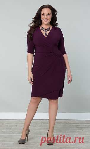 Ciara Cinch Dress: Kiyonna Clothing