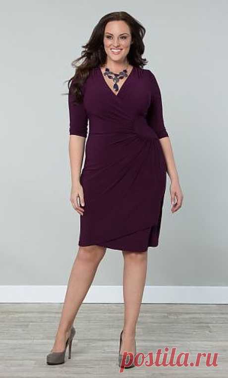 Ciara Cinch Dress: Kiyonna Clothing