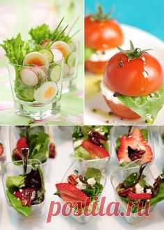 Mini salads