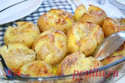 Картофель,запеченный по-португальски : Вторые блюда
