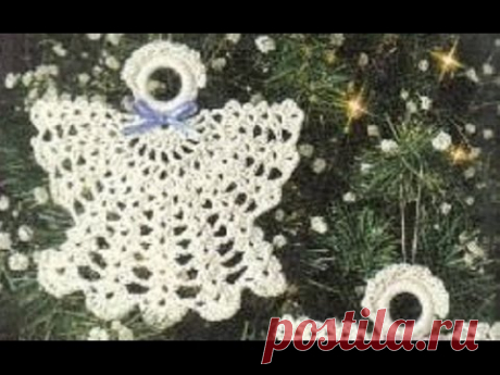 Ангелочек крючком -Angel crocheted