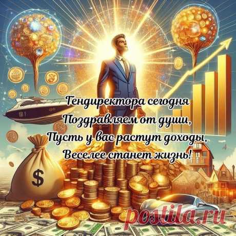 С праздником мы поздравляем
Нынче генерального.
Ловко вам решать проблемы
Сложные, глобальные.