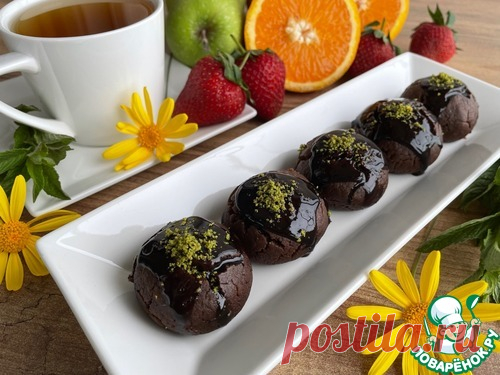Шоколадно-кофейное печенье – кулинарный рецепт