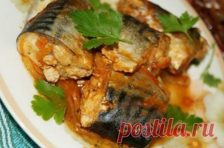 Интересные новости      Рецепт скумбрии, тушеной с морковью и луком.