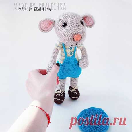 Мышонок :) Описание вязания
источник: https://www.instagram.com/alenka.knit.volik/