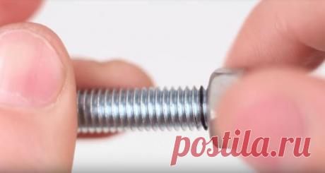 Как в кратчайшие сроки и минимумом усилий укоротить болт до нужной длины