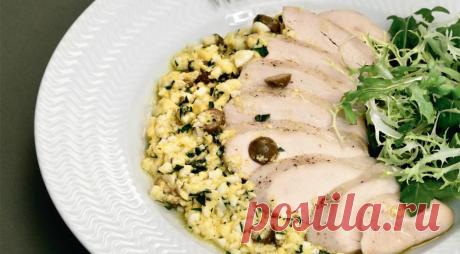 Куриные грудки с польским соусом, пошаговый рецепт с фото