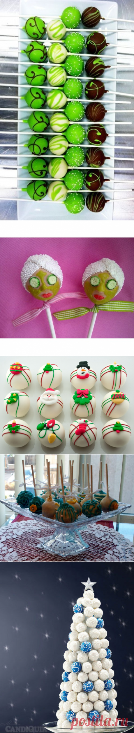 Праздничная выпечка: кейк–попсы и кейк-боллы (Cake Pops и Cake balls) | Материнство - беременность, роды, питание, воспитание
