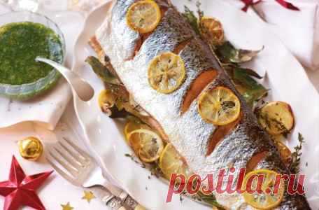 Рецепты запеченной рыбы на новый год - Что приготовить простые рецепты с фото
