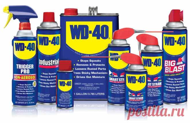 Для чего использовать WD-40 — Делимся советами