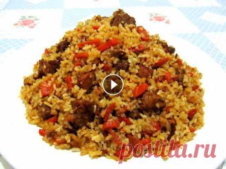 Вкусно -  #ПЛОВ Домашний Как Приготовить  Вкусный ПЛОВ #Рецепт ПЛОВА Очень ароматный, рассыпчатый, сытный домашний ПЛОВ сможет приготовить любая хозяйка по этому рецепту! Попробуйте, и вам обязательно понравится!ИНГРЕДИ...