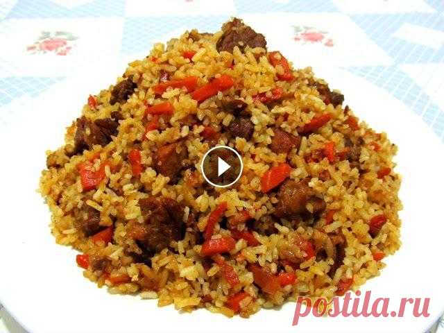 Вкусно -  #ПЛОВ Домашний Как Приготовить  Вкусный ПЛОВ #Рецепт ПЛОВА Очень ароматный, рассыпчатый, сытный домашний ПЛОВ сможет приготовить любая хозяйка по этому рецепту! Попробуйте, и вам обязательно понравится!ИНГРЕДИ...