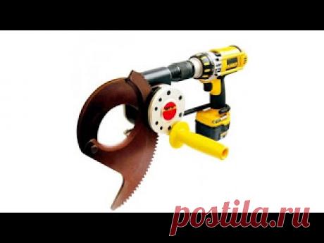 Крутые насадки для дрели и шуруповерта. Как расширить функциональнал инструмента
