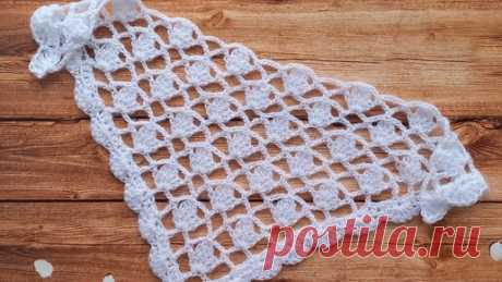 🍂МК Узор для шали крючком 🍂 | Sveta Knitting | Дзен