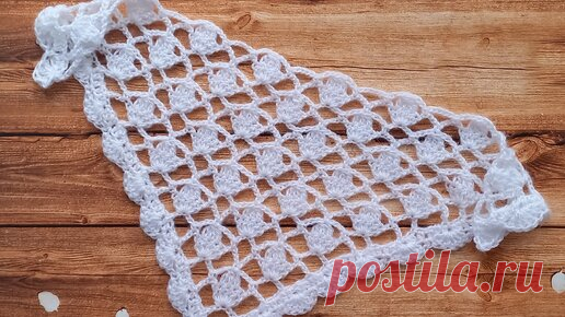 🍂МК Узор для шали крючком 🍂 | Sveta Knitting | Дзен