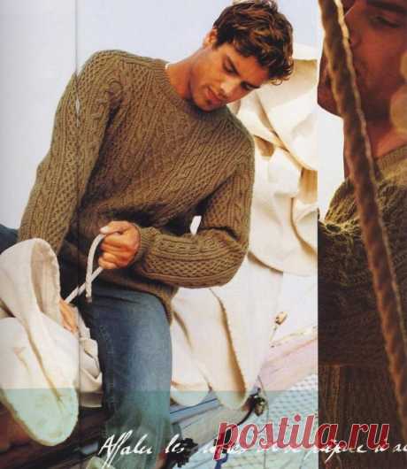 мужской пуловер