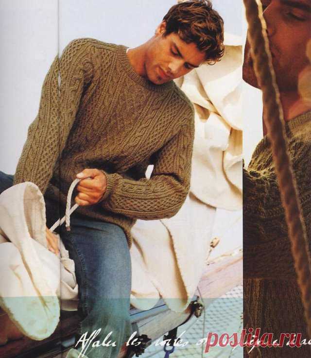 мужской пуловер
