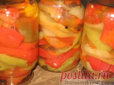 Рецепт: Маринованный болгарский перец на RussianFood.com