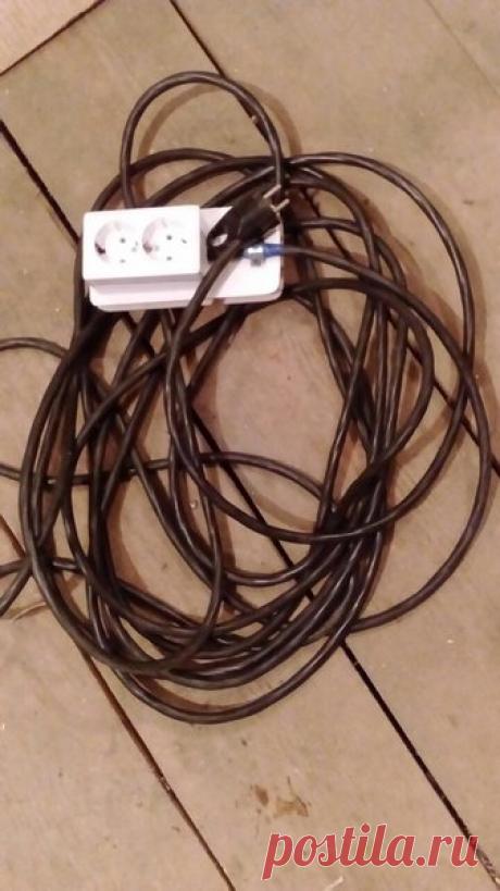 Как сделать мощный электроудлинитель который не боится мороза | ДОМАШНИЙ мастер | Яндекс Дзен