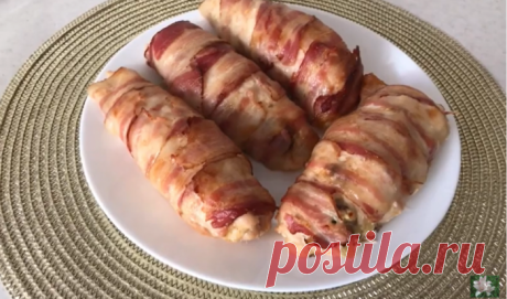 Сочные куриные рулетики с черносливом и с грибами – блюдо «и в пир, и в мир»
