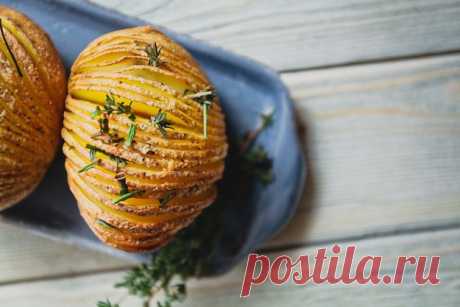 Как оригинально запечь картофель: пошаговый фоторецепт - KitchenMag.ru