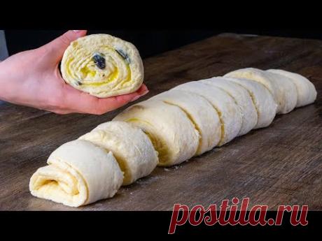 Готовлю СЛОЕНОЕ ТЕСТО быстрее ЧЕМ могла бы его КУПИТЬ! ВКУСНОТИЩА!